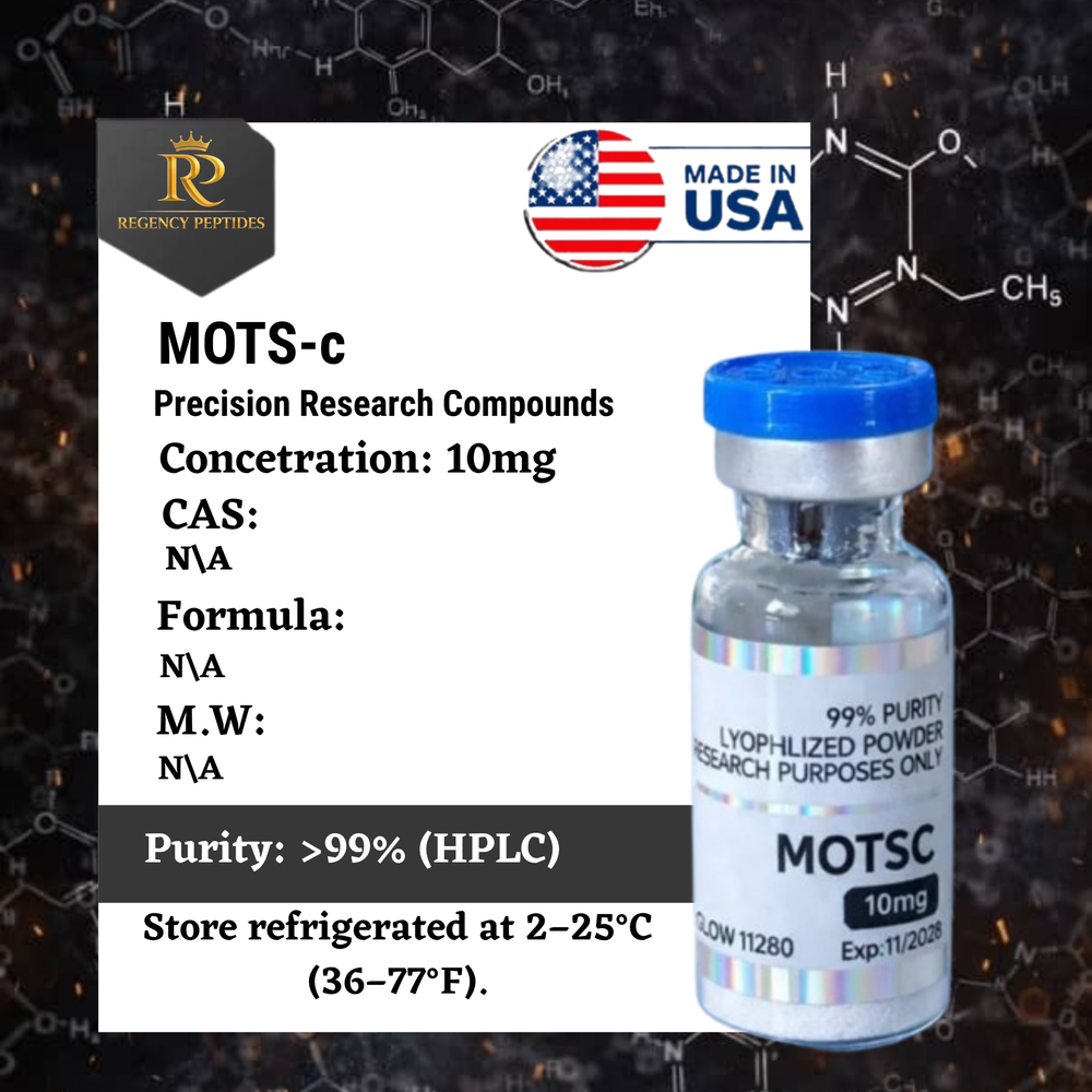 MOTS-c  (Mitochondrial-Derived Peptide) – Research Peptide