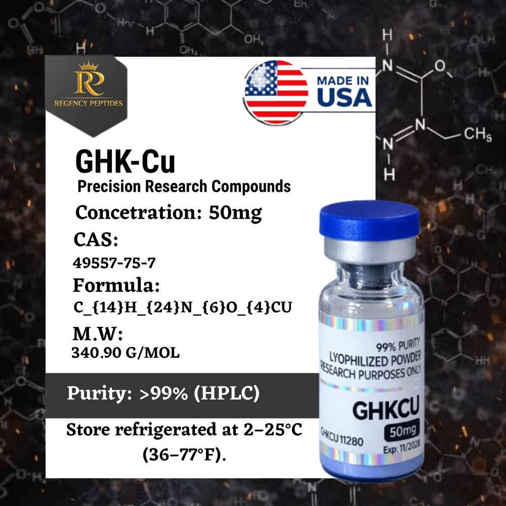 GHK-Cu (Copper Peptide) – Research Peptide