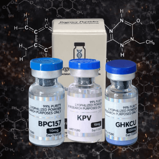 GHK-Cu + KPV + BPC-157 – Research Peptide Stack (Skin Renewal & Regeneration)
